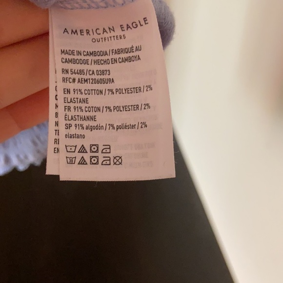 Cute light blue top tee, very comfortable - Picture 4 of 5